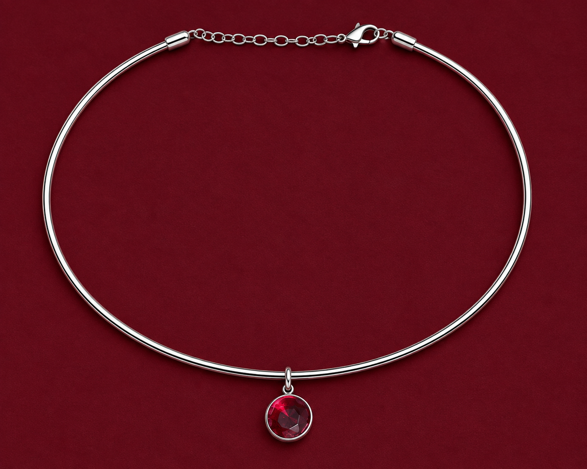 Round Red Pendant