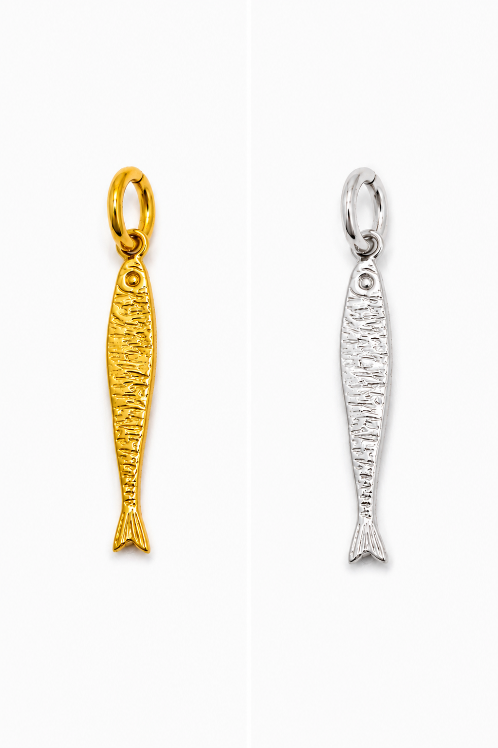 Deep Water Fish Pendants Gold