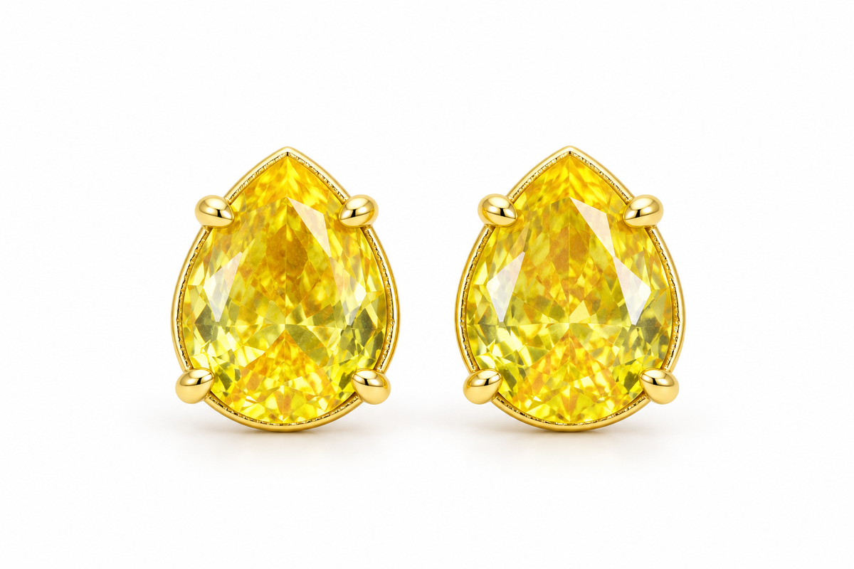 Tear Drop Studs