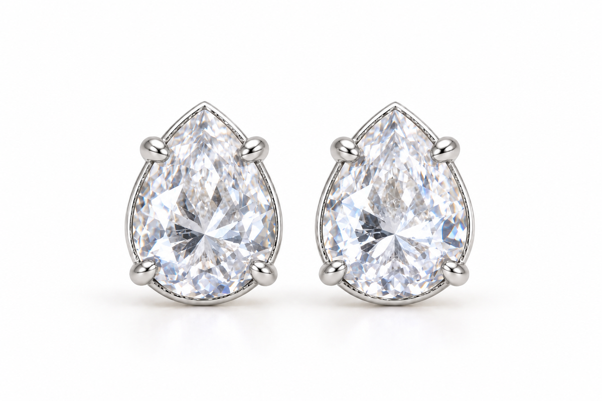 Tear Drop Studs